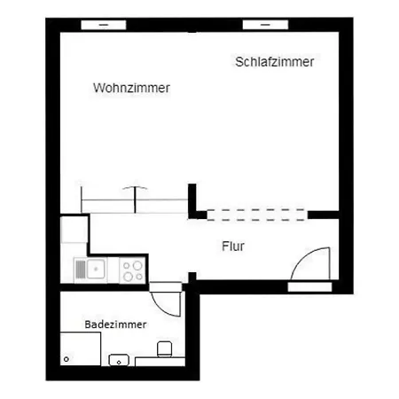 N50 Im Herzen Der Erfurter Altstadt Appartamento *